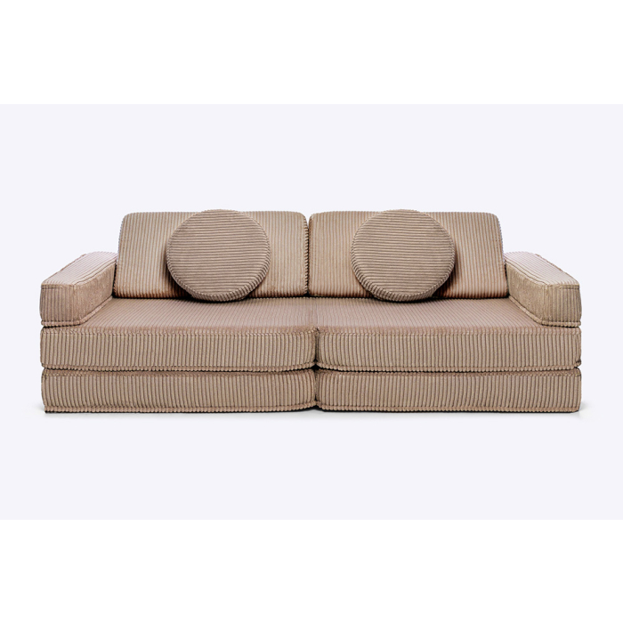 Cord Kindersofa Chocolate – warme Farbe, perfekter Komfort im Kinderzimmer